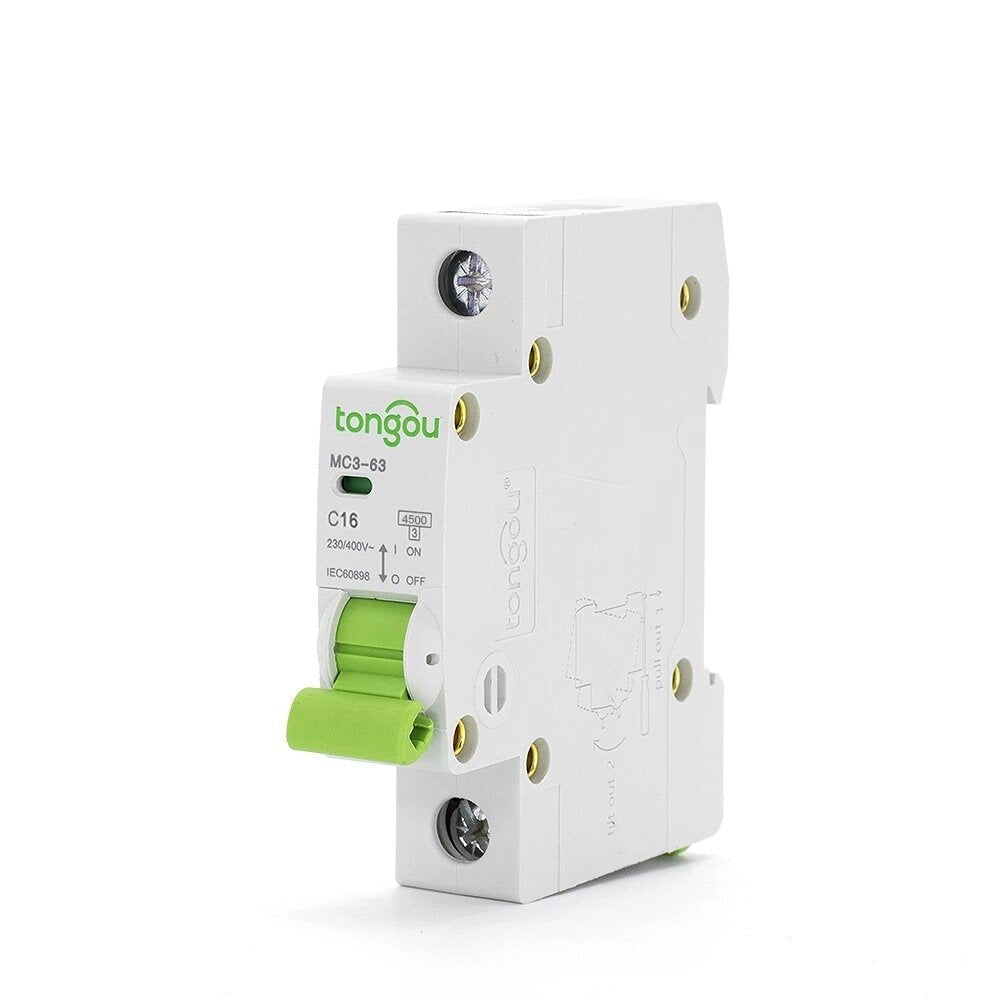 Mini Circuit Breaker DC Air Switch Micro-break 110V 220V 4.5KA AC