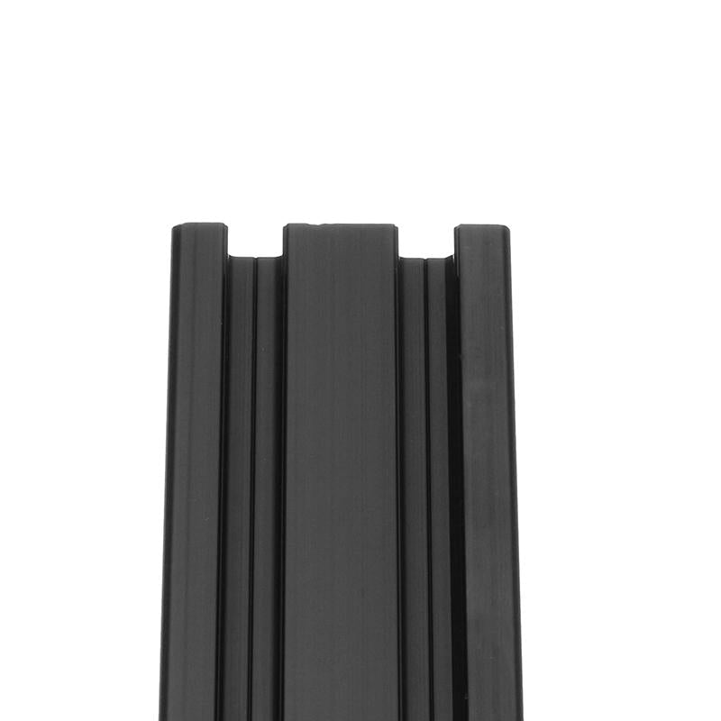 1000mm Length Black Anodized Dual T-Slot Aluminum Profiles Extrusion Frame for CNC