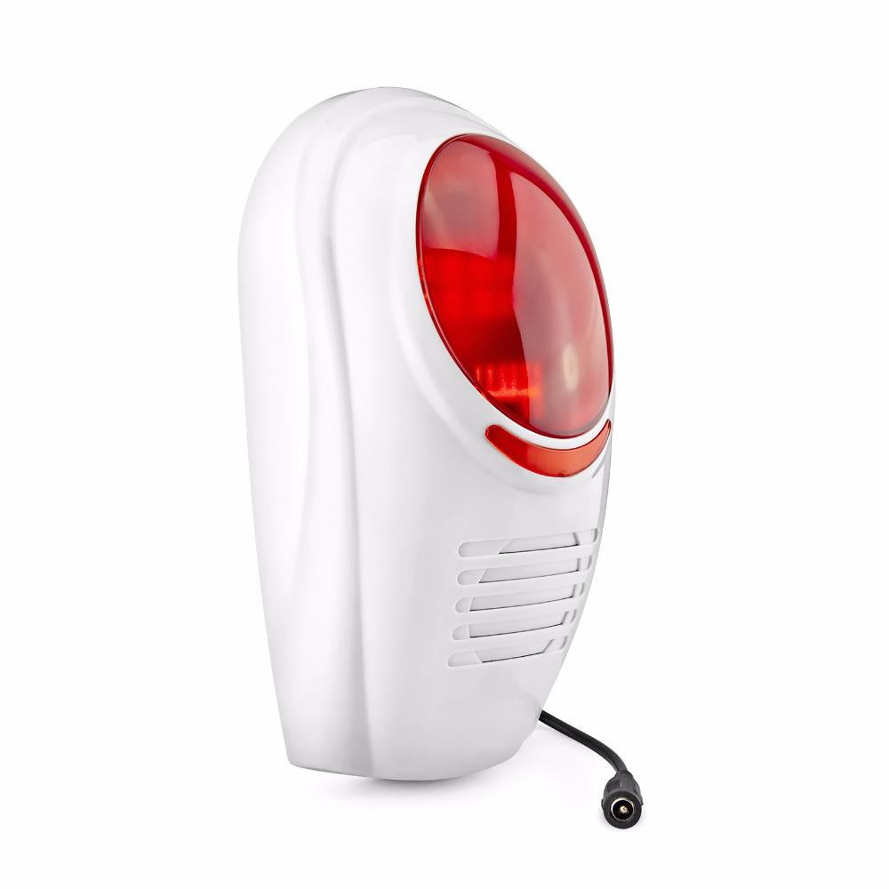 Wireless Waterproof Outdoor Strobe Siren For GSM Alarm System Security For Smart Home