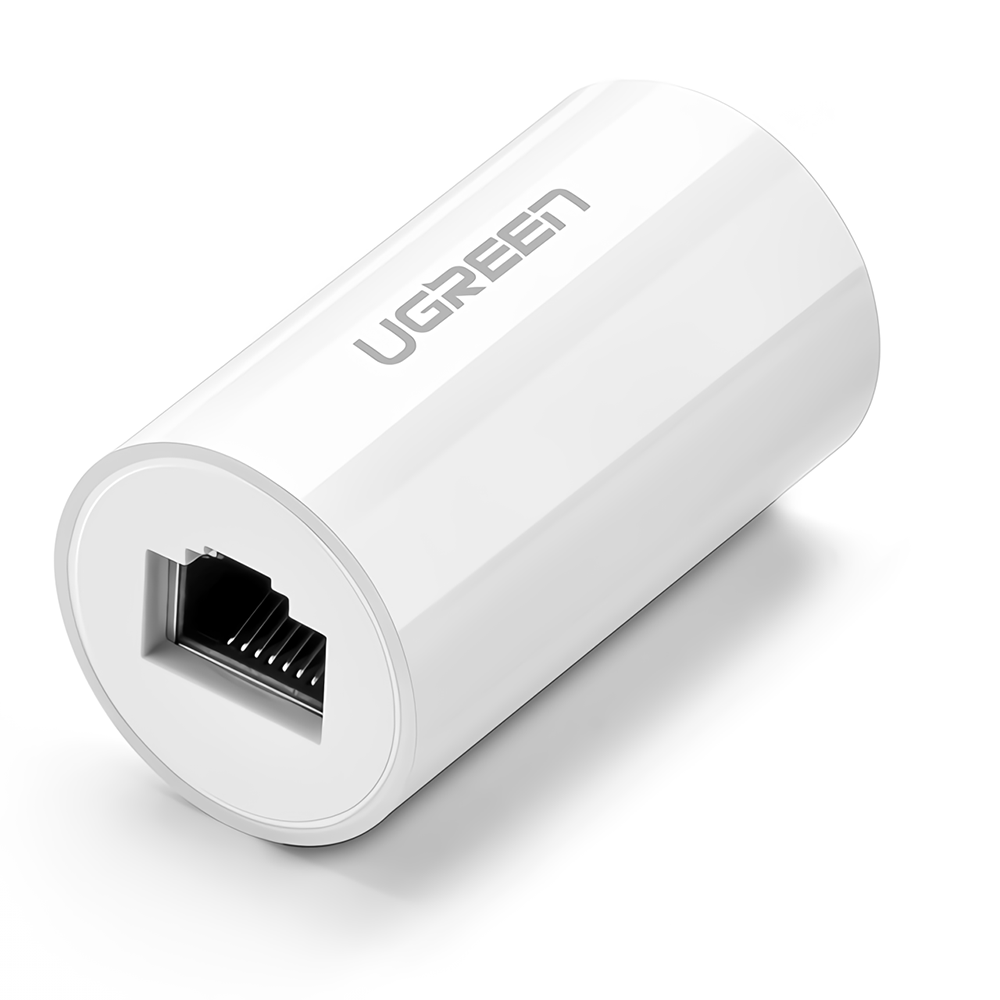 RJ45 Ethernet Adapter 8P8C Female to Female Anti-Thunder Rj45 Connector Network Connector Extension Cable Adapter Ethernet Cable