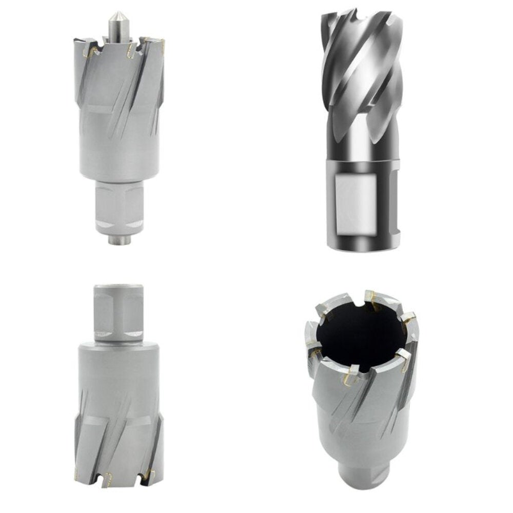 30mm Hollow Drill Bit Magnetic High Speed Steel Milling Cutter Depth Polish Punch For Multipurpose Hand Tool