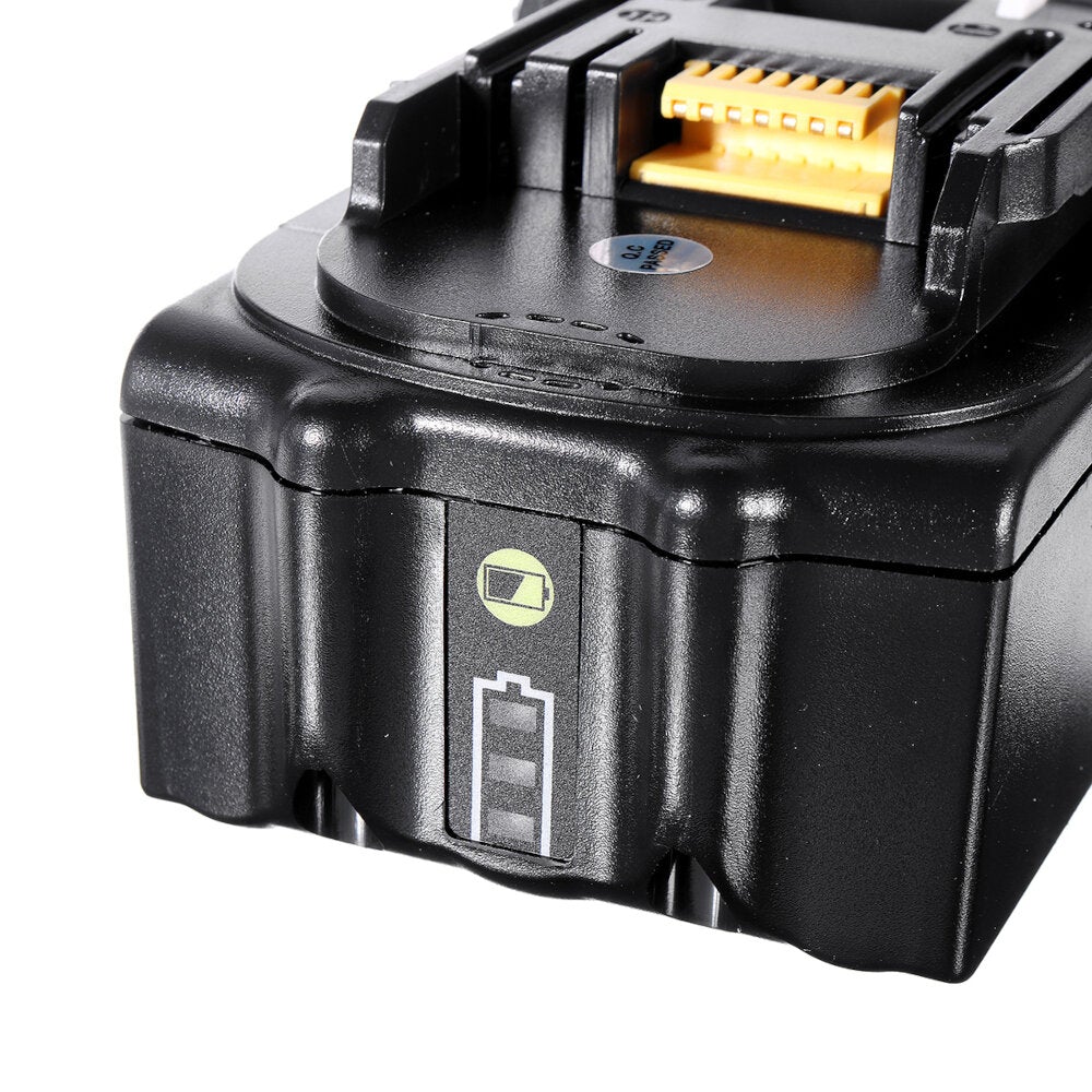 Replacement Battery Charger 18V 4A LiIon Battery Replacement Power Tool Battery with LCD Display for Makita