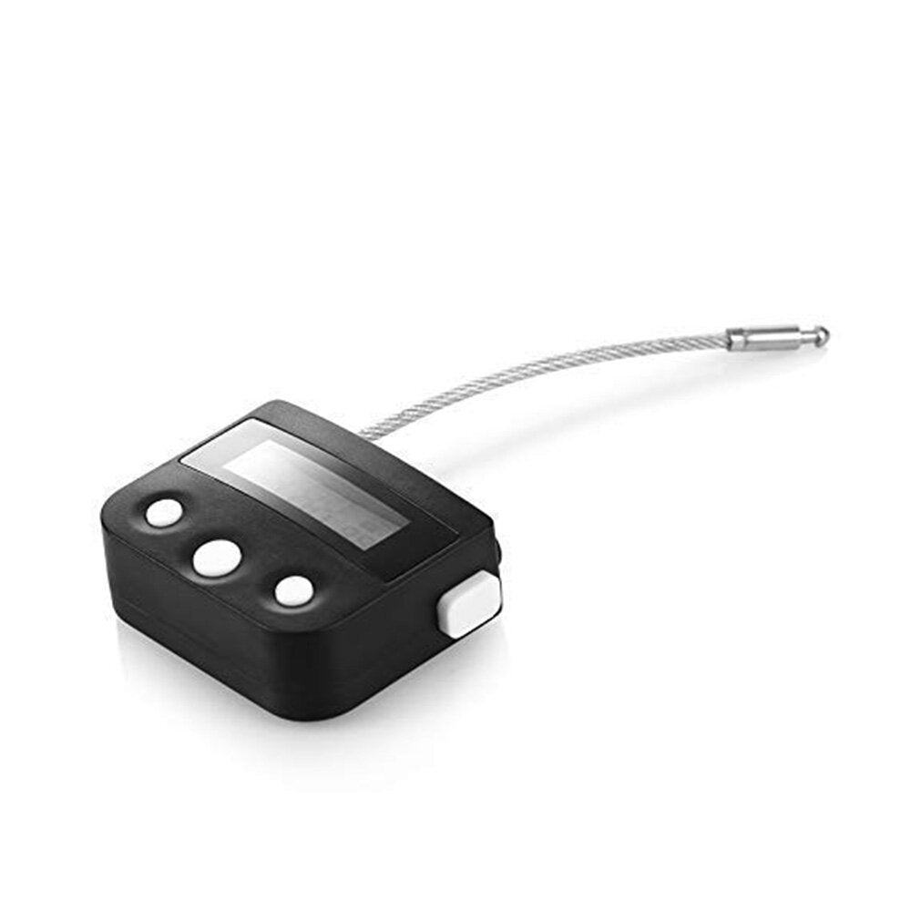 99 Hours USB Rechargeable Time out Padlock Max Timing Lock Digital Timer Alarming Padlock w/ LCD Display Screen