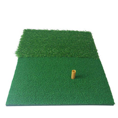 60*40CM Golf Practice Mat 2-in-1 With Golf Ball T Golf Hitting Practice Faux Turf Backyard Outdoor Golf Training Equipment