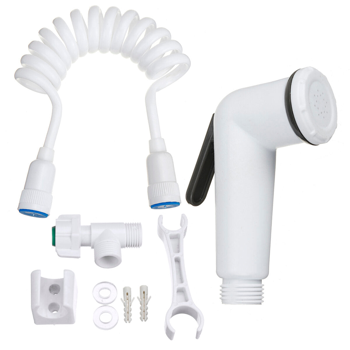 Hand Held Toilet Bidet Sprayer Seat Shower Washing Nozzle Switch Hose Water Spray Set
