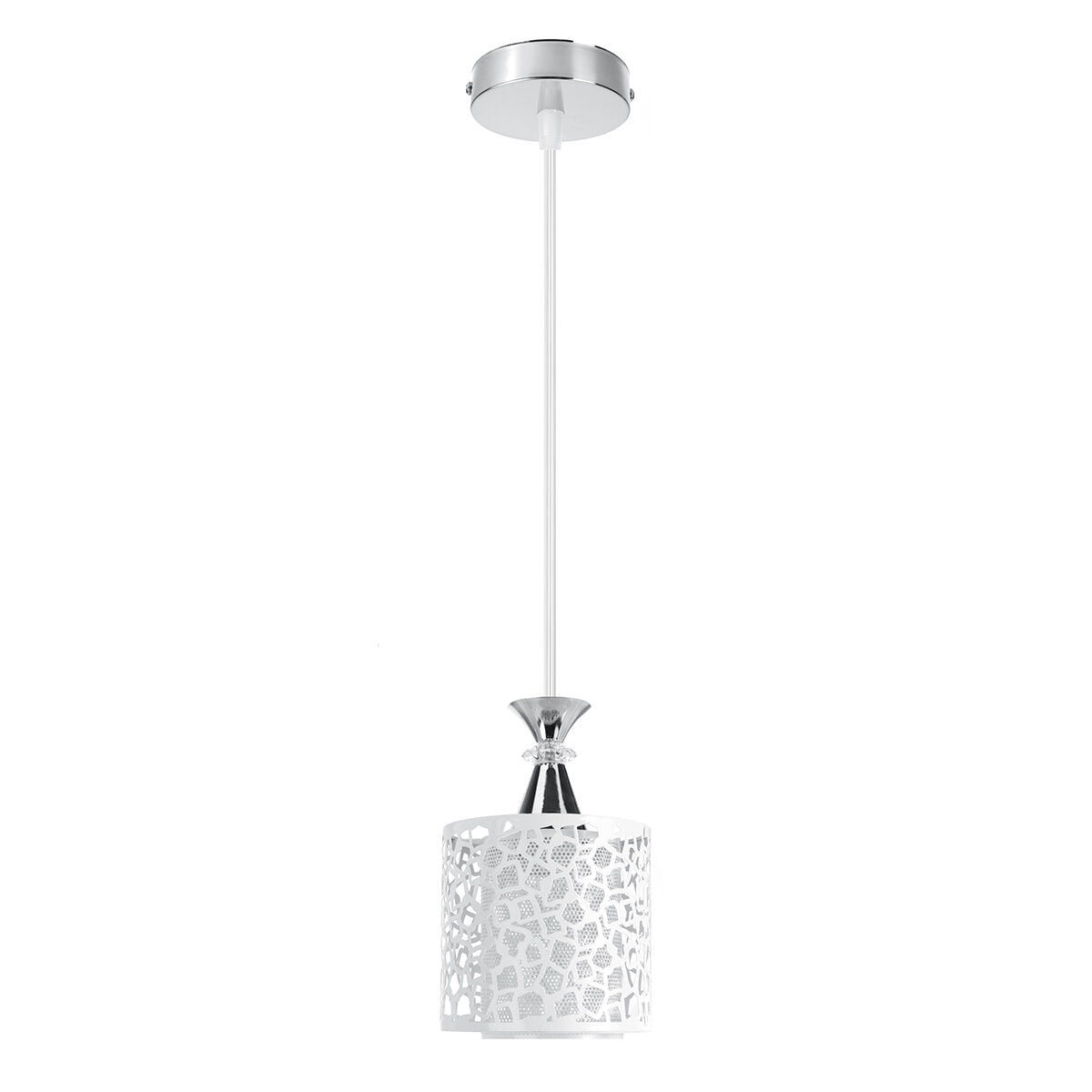 Modren Dining Room Adjustable Loft Glass Ceiling Light Lamp Shade Pendant Light Without Bulb