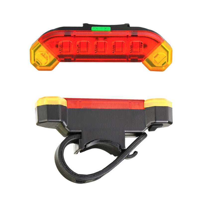4-Modes 7 LED 400 Lumens Bicycle Rear Light USB Rechargeable Waterproof Cycling Tail Light For MTB Road Bike