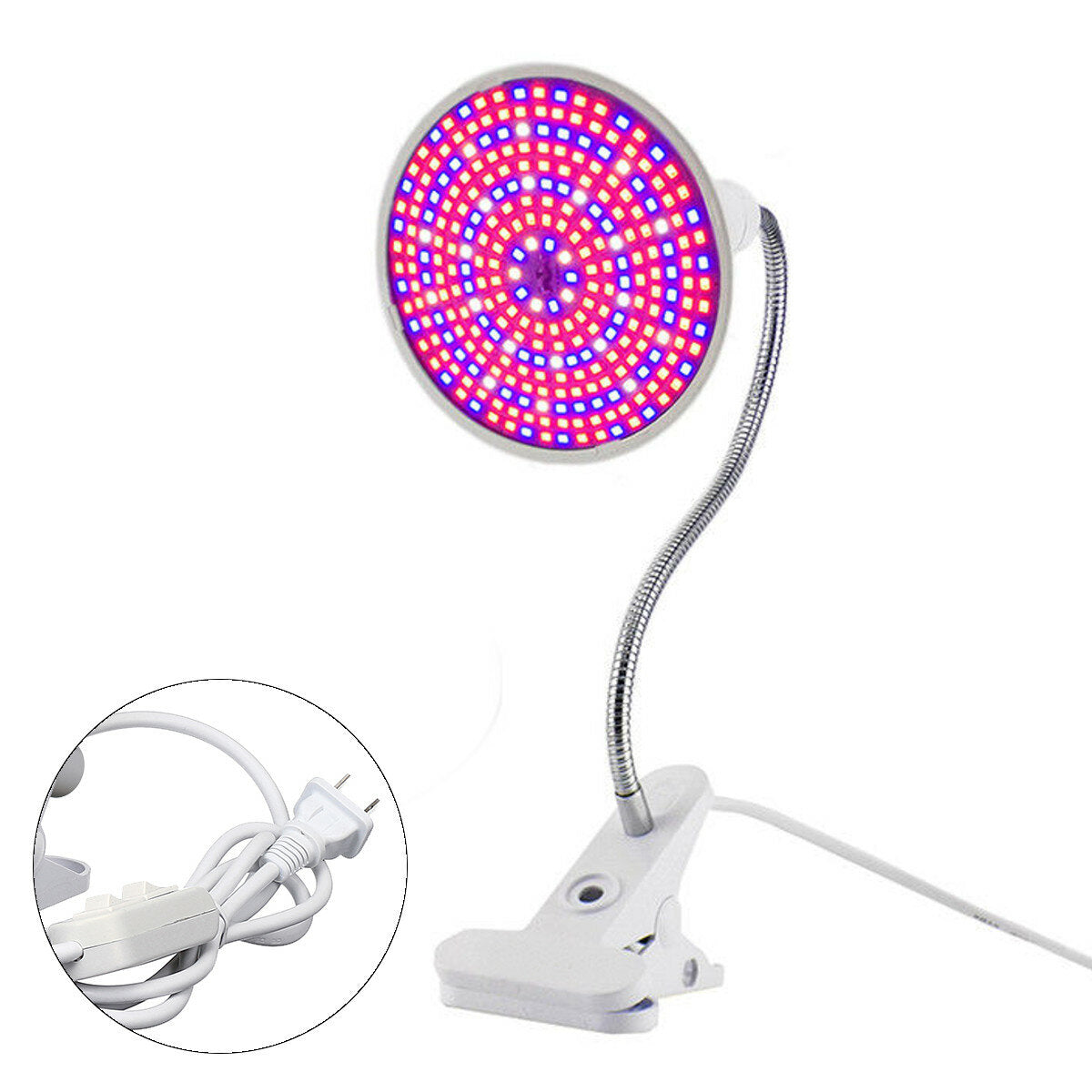 E27 290LED Plant Grow Light Full Spectrum Glowth Lamp Set for Flower Seeds Indoor Greenhouse AC85-265V