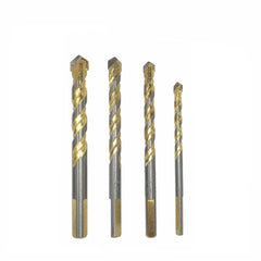 4/5/6/7/10Pcs Multi-functional Tungsten Carbide Tip Glass Drill Bit Set Triangle Bits For Porcelain Ceramic Plastic Wood