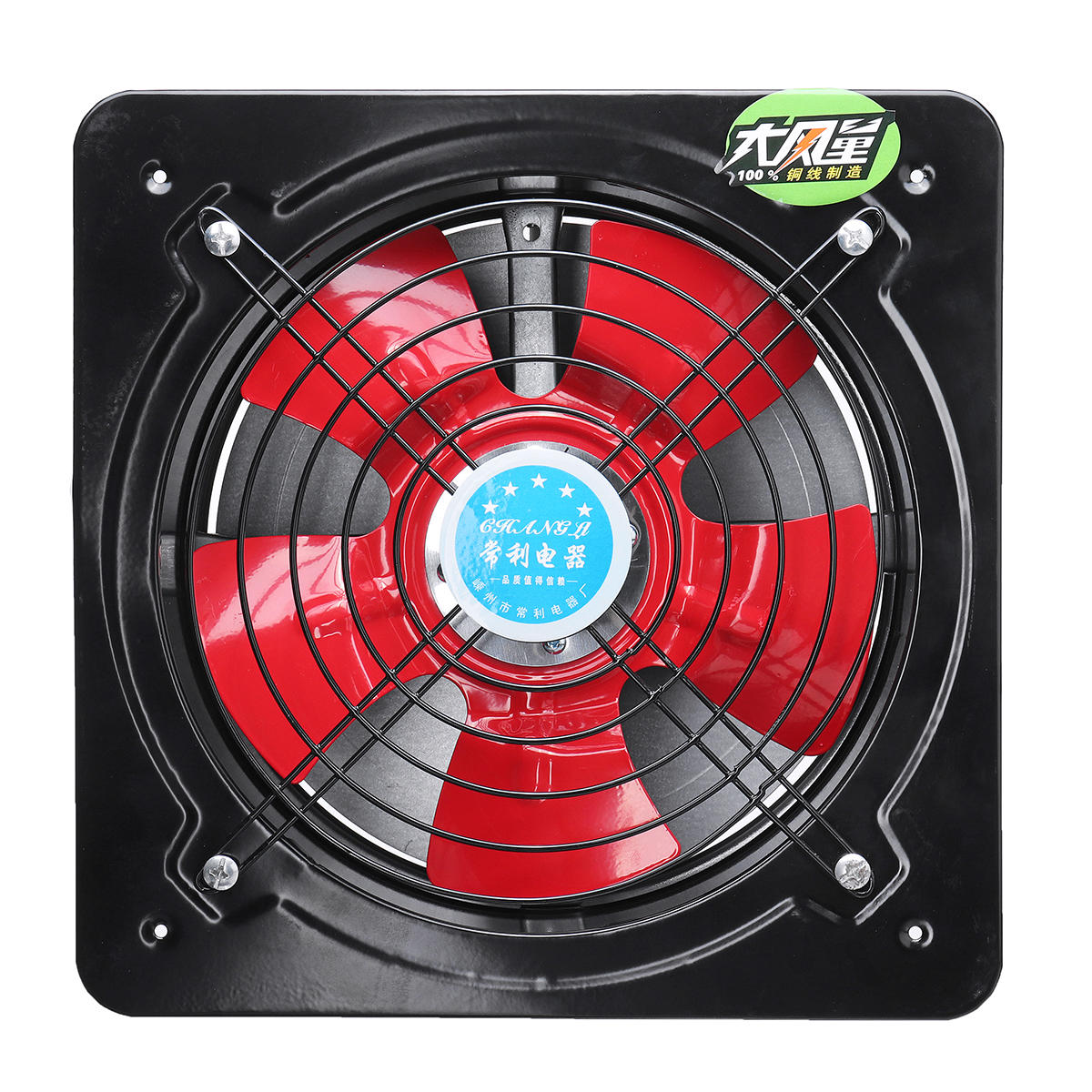 10Inch 220V 100W Booster Fan Extractor Dryer Vent Ventilator Blower Fan Ventilation Fan Extractor