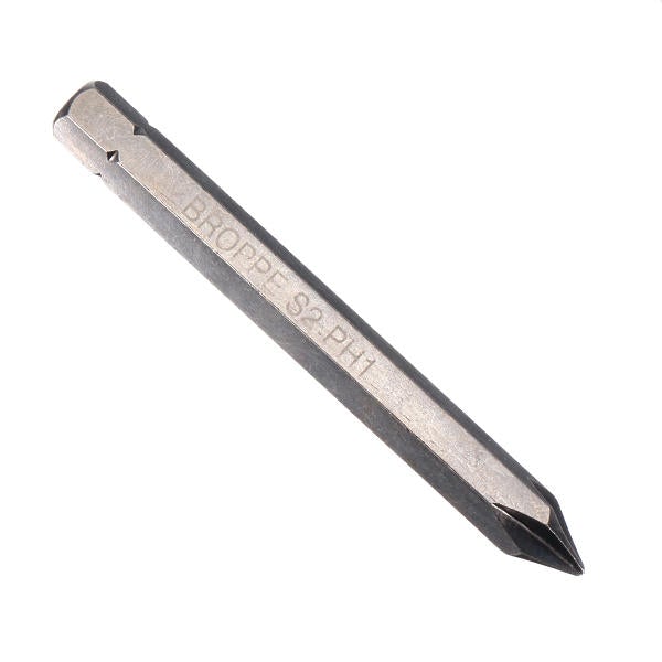 3pcs Cross Impact Screwdriver Bits 8mm Hex Shank 80mm Cross-Screwdriver Bits Set