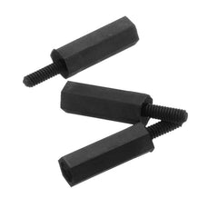 50pcs M2 Nylon Black Hex Screw PCB Standoff