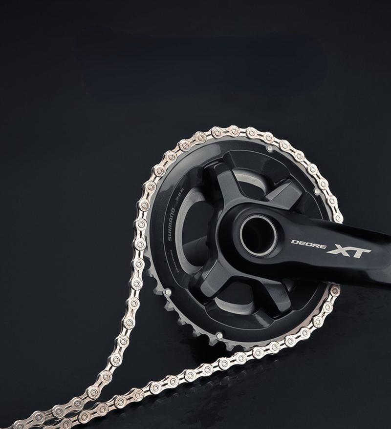 Steel 9/18/27Speed 116Links Bike Bicycle Chain Quick Buckle Cycling MTB Road Bike Chain