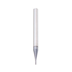 10pcs 1mm HRC55 TiAlN 2 Flutes End Mill Cutter Tungsten Carbide Milling Cutter CNC Tool