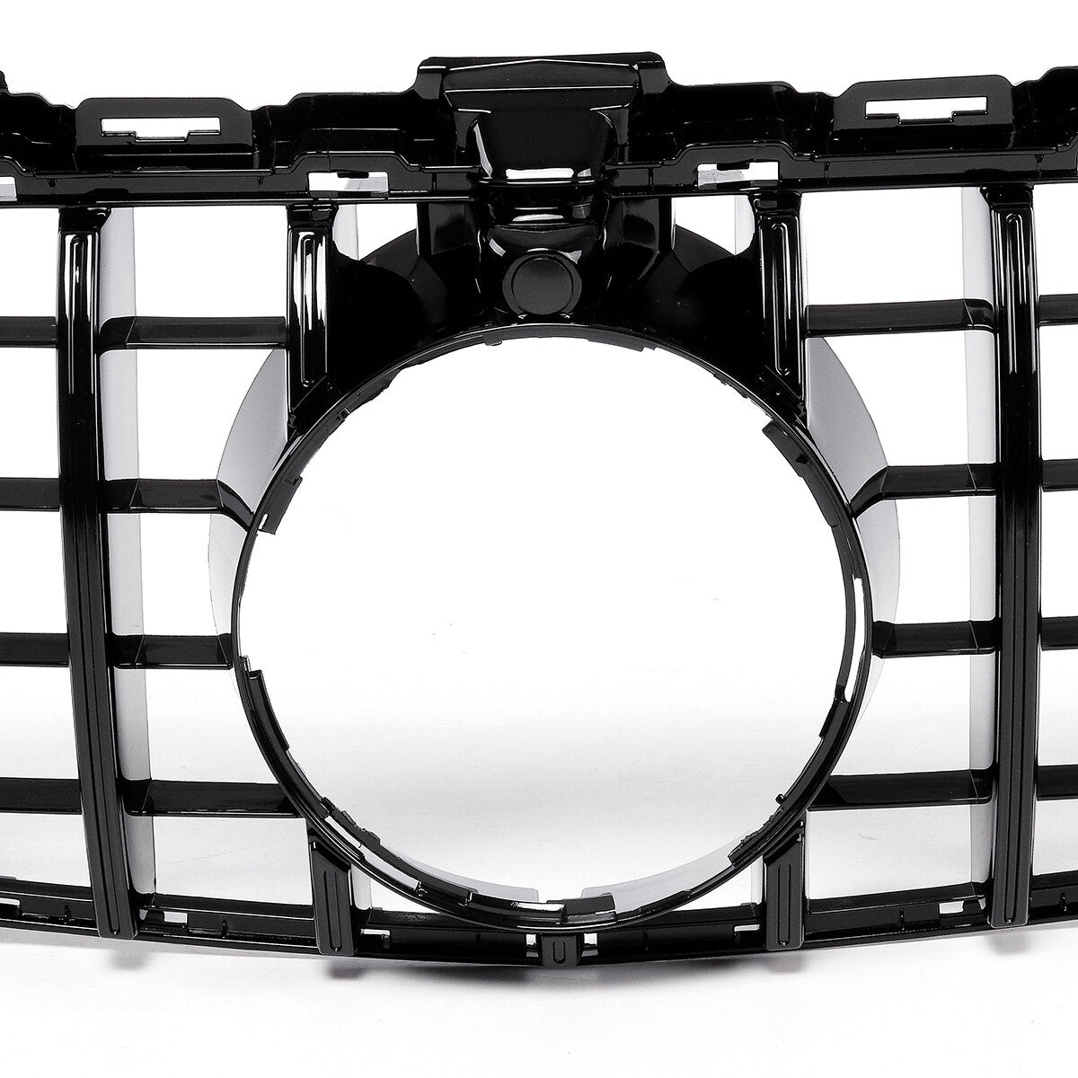 GTR Style Front Grille with Camera Hole For Mercedes Benz C class W205 C200 C250 C300 C350 2015-2018