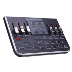 Modes Studio Audio Mixer Microphone Webcast Entertainment Streamer Live Sound Card for Phone Computer PC