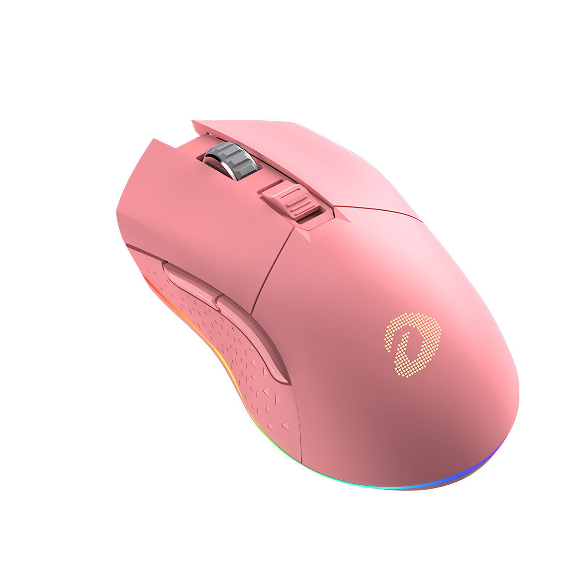 Dual Mode Mouse RGB 2.4GHz Wireless Wired Gaming Mouse Built-in 930mAh Recharging Battery with Macro Set for PC Laptop