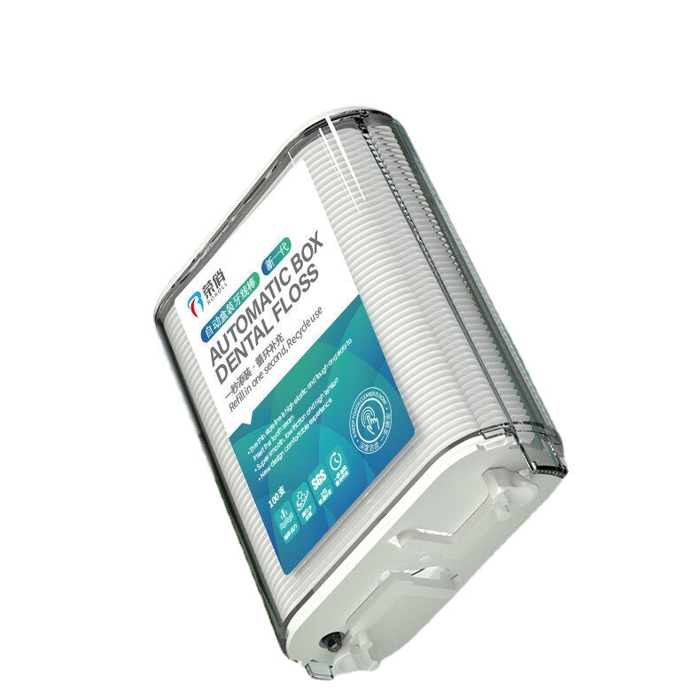 Auto Box Dental Floss Pick Oral Hygiene Teeth Cleaning Disposable Dental Flosser Interdental Brush Teeth Stick Toothpicks 100pcs