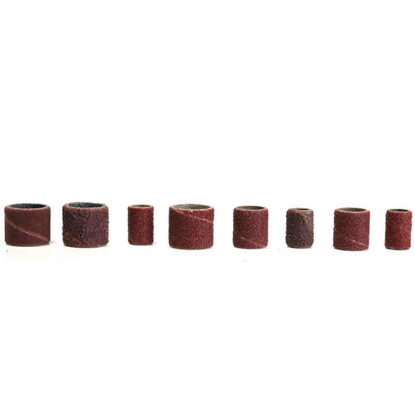319pcs 3/8 1/4 1/2 Inch Sanding Bands Drums Sleeves 60 120 320 Grit Sanding Drum