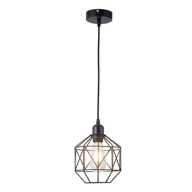 Vintage Style Industrial Pendant Lamp E27 Light Loft Hanging Ceiling Lamp Restaurant Bar Counter Attic Bookstore Lamp