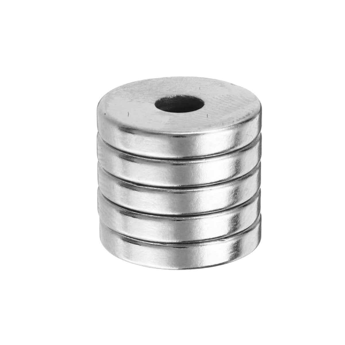 5pcs N52 15x3mm 4mm Hole Strong Round Countersunk Ring Magnets Rare Earth Neodymium Magnets