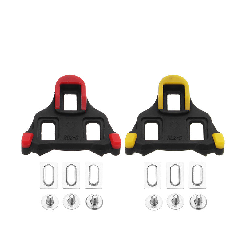 6 Degrees Lock Plate Bicycle Pedals Self-Locking Cleats Road Bike Shoes Cleats