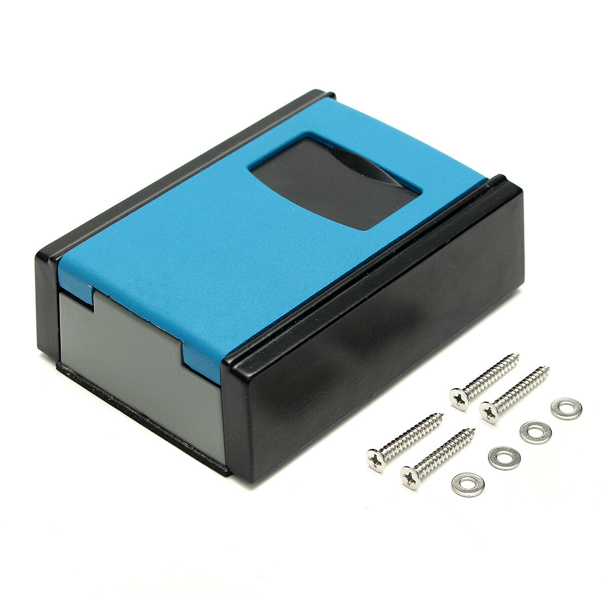 Aluminum Alloy Blue 4-digit Key Parts Storage Box