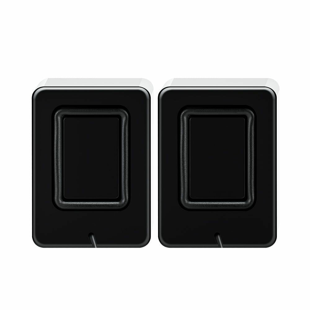 Gaming Speakers Wired Dual Computer Colorful LED Lights Loudspeaker Stereo Bass Satellite Speakers