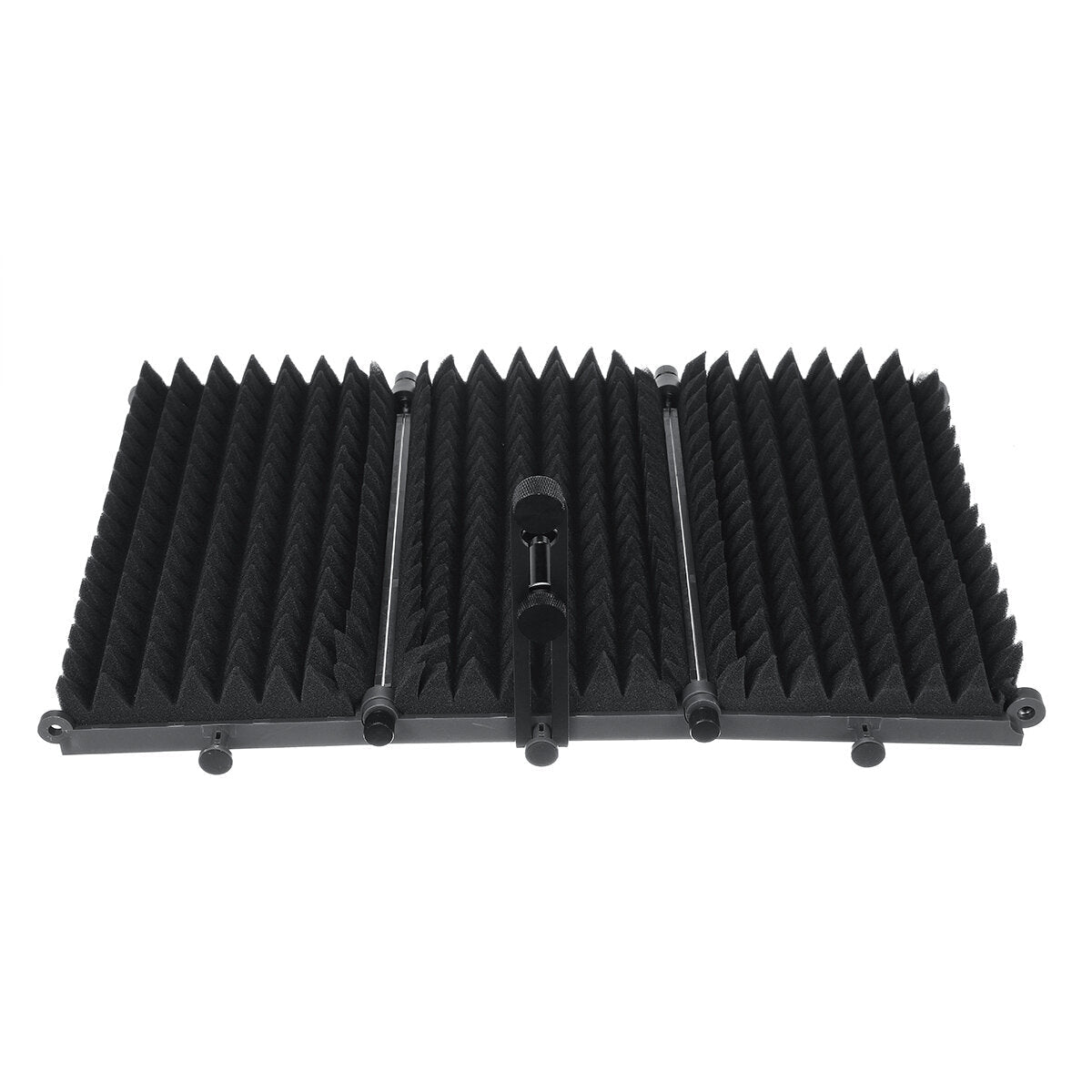 3 Plate Foldable Recording Microphone Wind Screen Board Isolation Shield For Studio Equipment