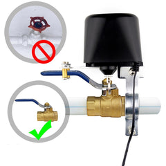 Smart Gas Water Val ve Controller App Remote Control Echo Plus Voice Controller Switch Work with Alexa Google Home