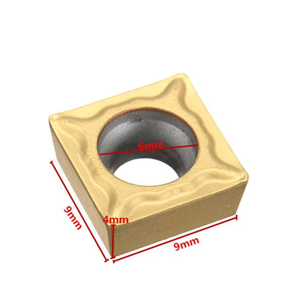 10Pcs Inserts Carbide Coated Milling Cutter