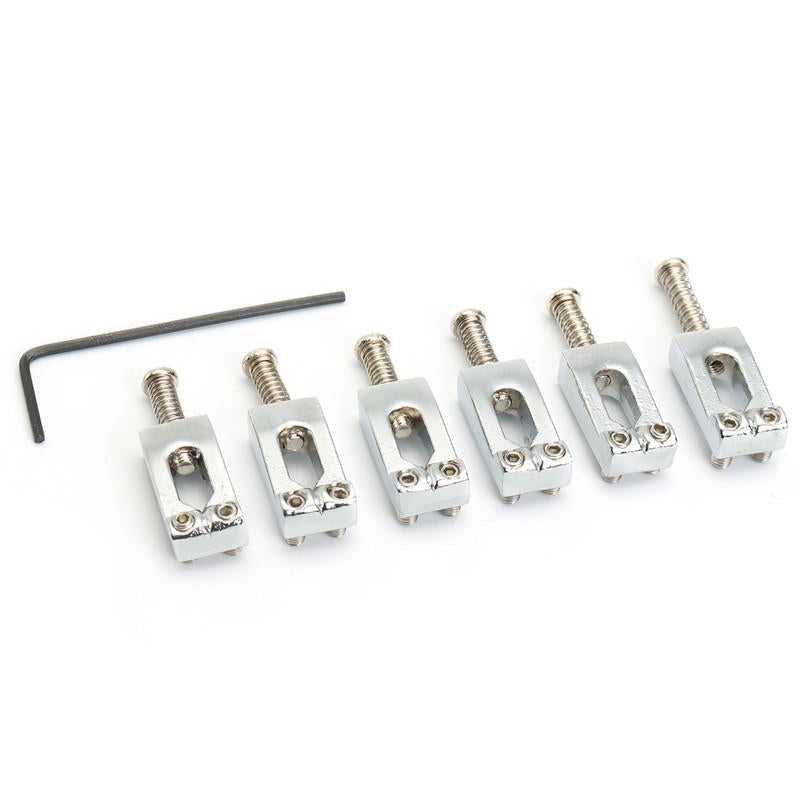 Guitar Bass Callaham Strat Bridge Saddles Set for Fender Vintage Stratocaster Mexican