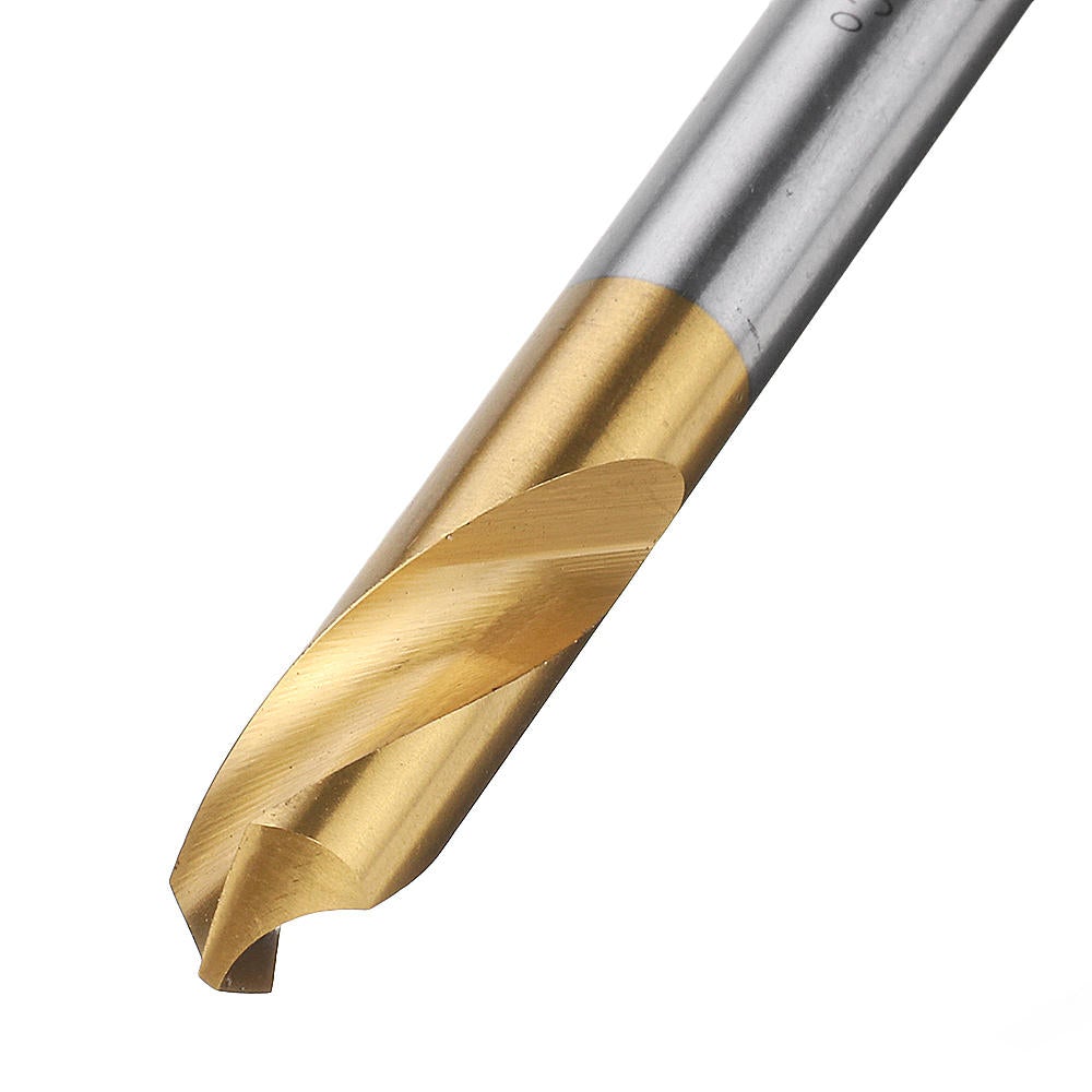 5pcs 2 Flutes 90 Degree 4-10mm Chamfer Drill Bit M35 HSS Cobalt Drill Bit Milling Cutter