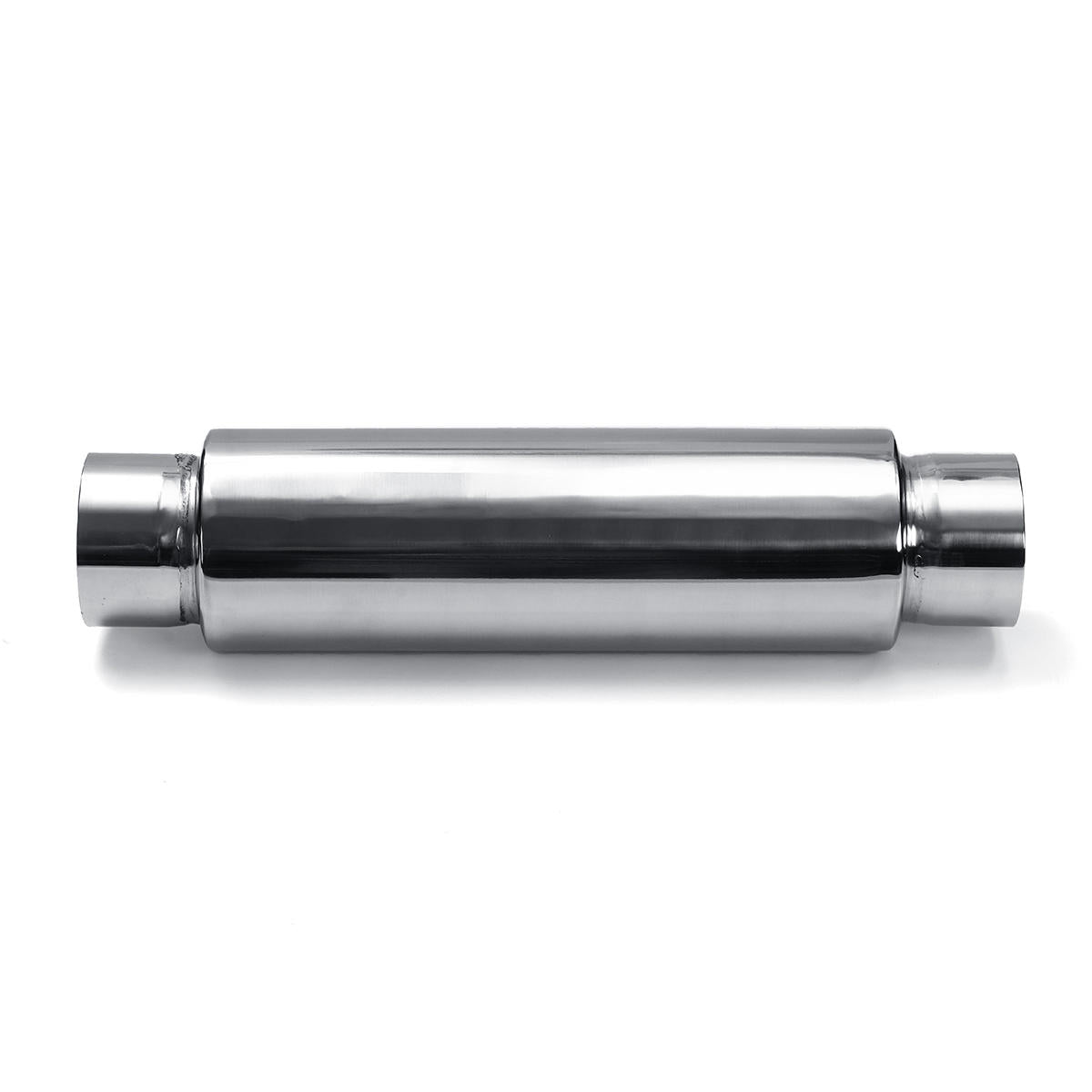 Universal Exhaust Muffler Silencer Glass Pack 12" Long 3" Inlet Outlet