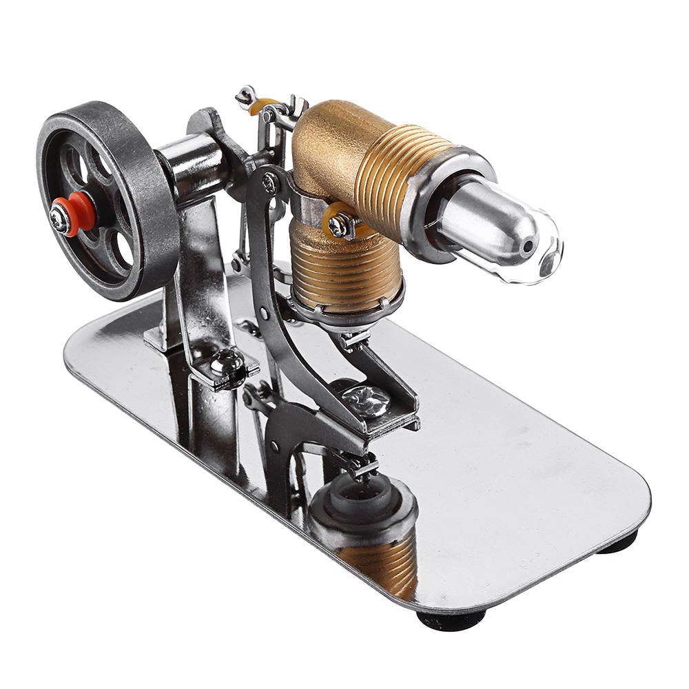 Mini Hot Air Stirling Engine Motor Model Educational Toy Kits