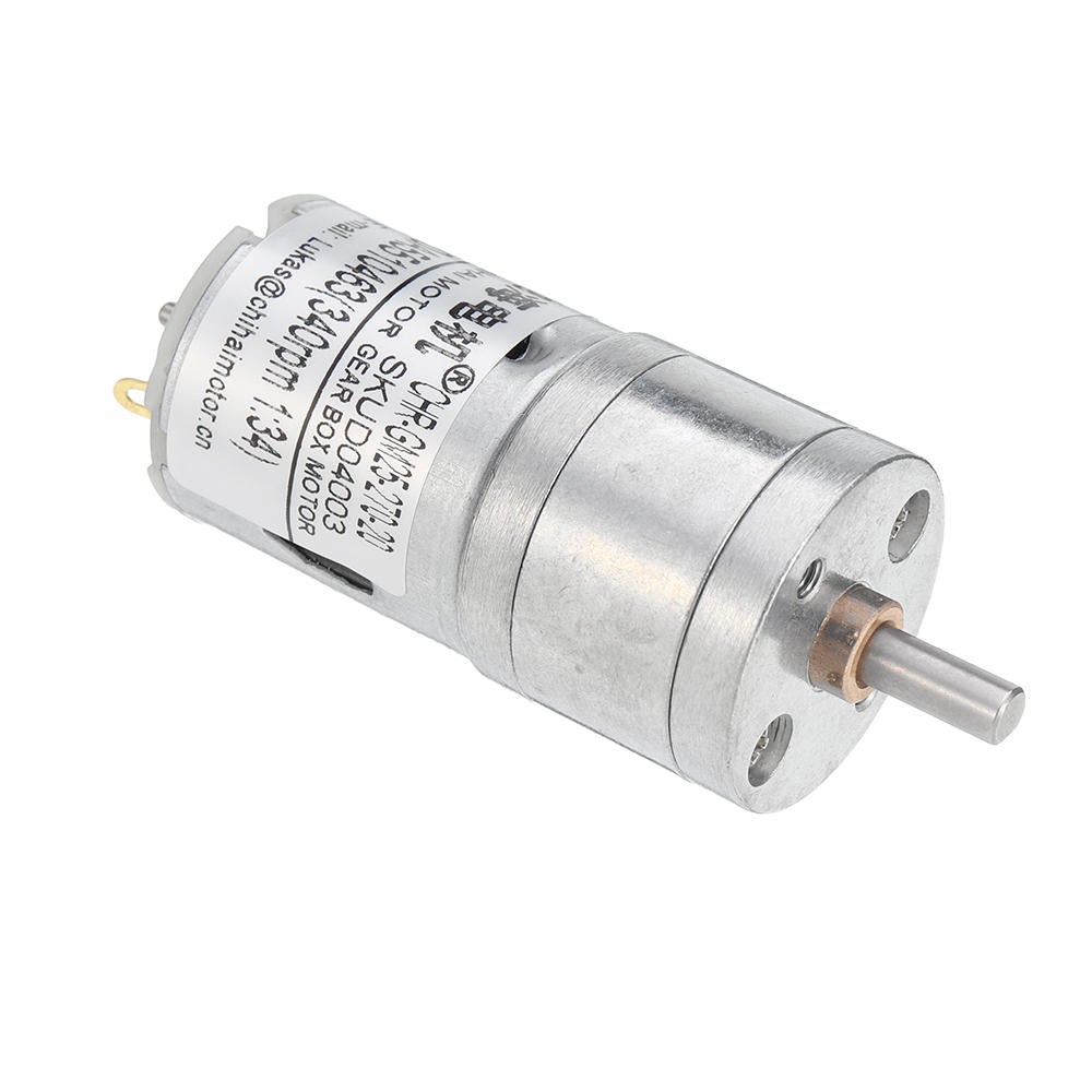 DC 7.4V 340rpm 550rpm Reduction Motor DC Geared Motor