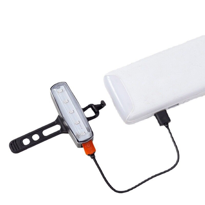Bicycle Light Set 300lm 3 Modes Bike Headlight Front Lamp 4 Modes Safety Warning Taillight USB Rechargeable Waterproof Cycling