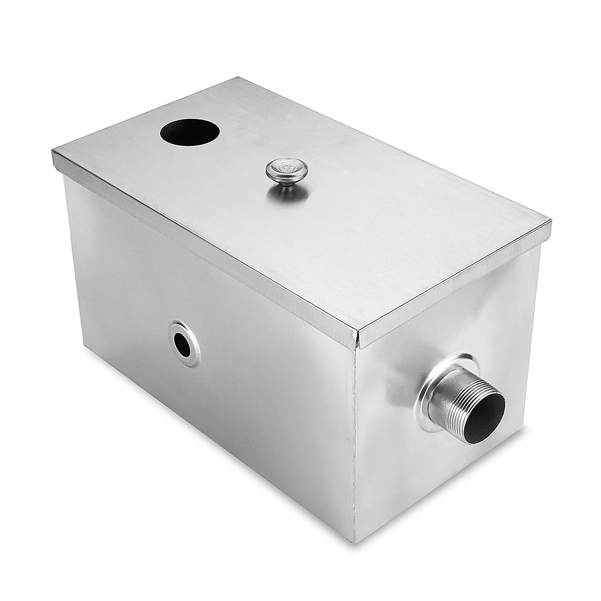 5GPM Gallons Per Minute Grease Trap Stainless Steel Interceptor Thickened