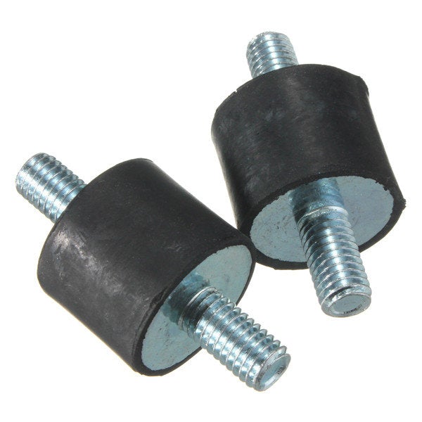 4pcs M8 20x25mm Rubber Shock Absorber Rubber Vibration Isolator Mounts