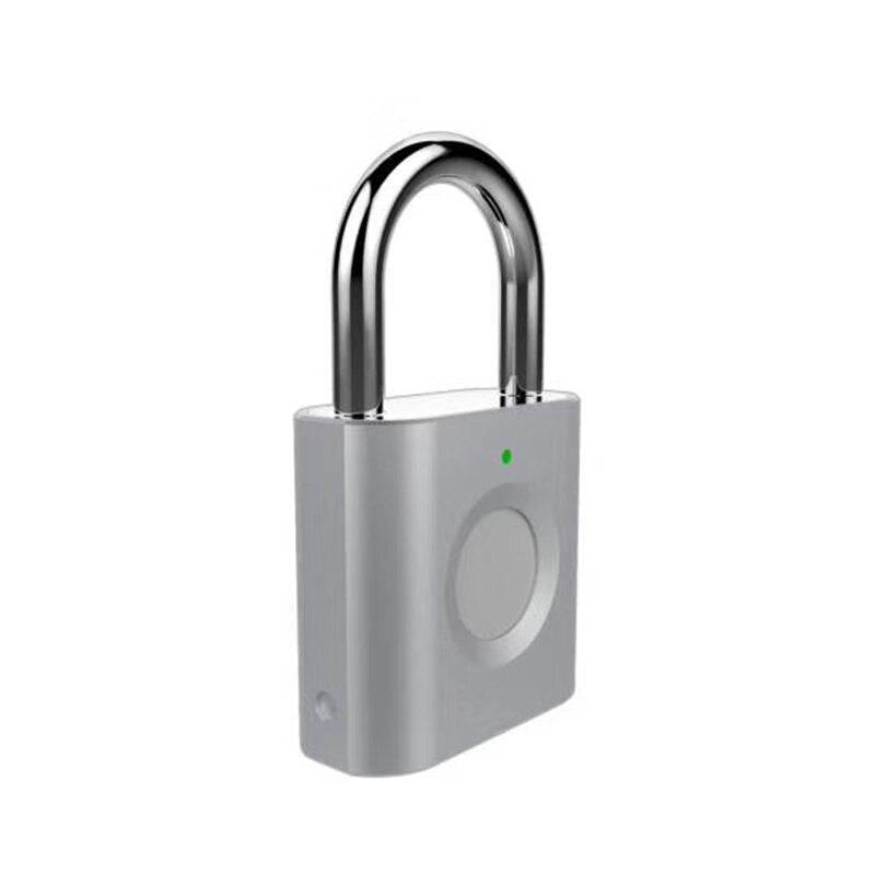 Smart Door Lock Keyless USB Rechargeable Intelligent Fingerprint Padlock