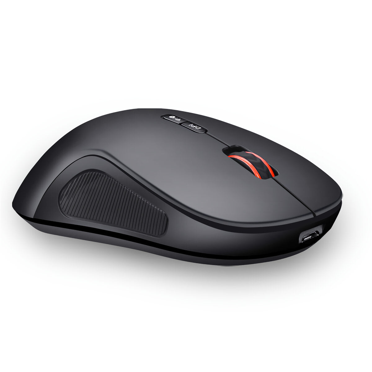 Wireless Mouse 2.4G / Bluetooth Dual Mode Rechargeable 2400DPI Ergonomic Mice For Laptop Computer PC