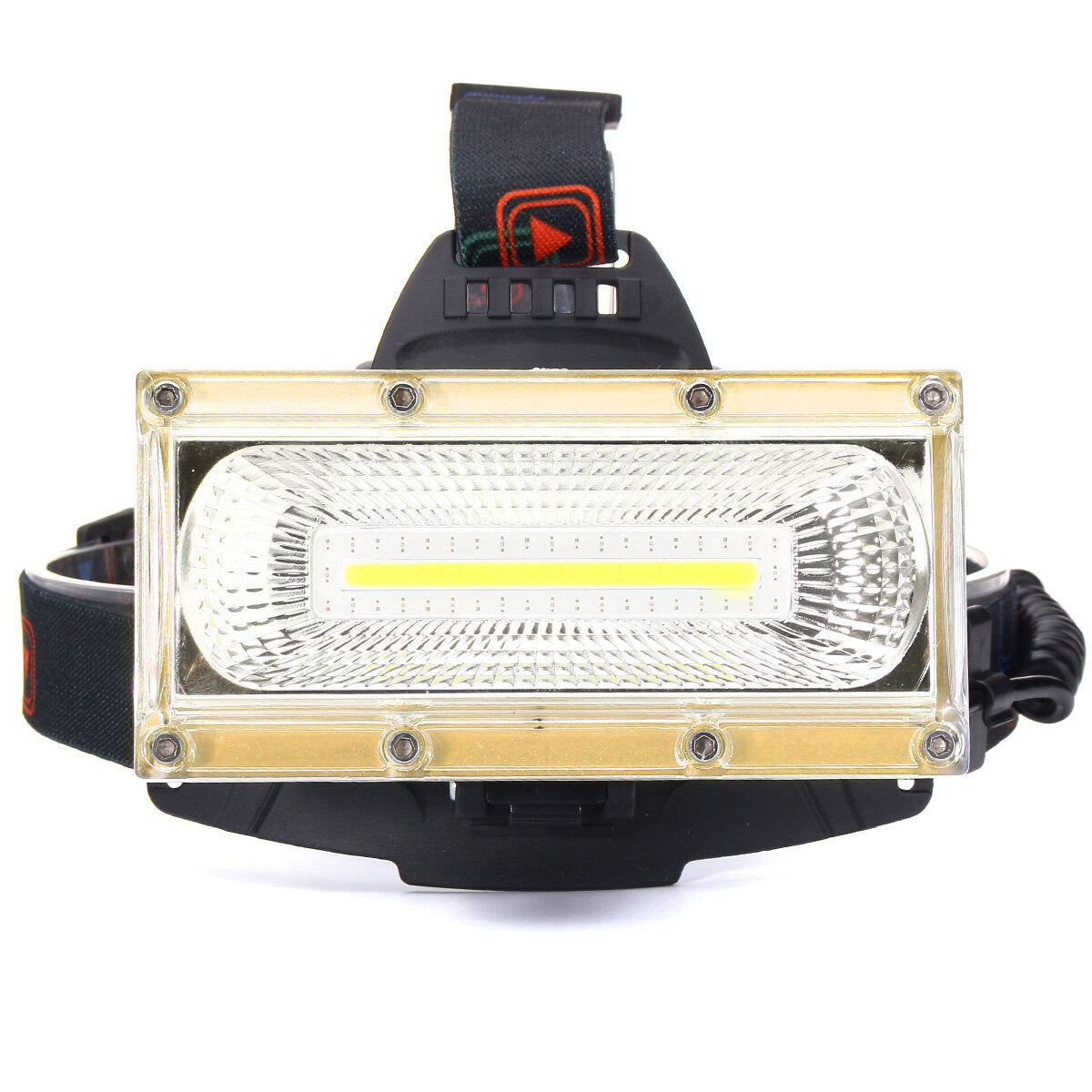 1300LM 30W COB LED Rechargeable 18650 USB Headlamp Cycling Lamp