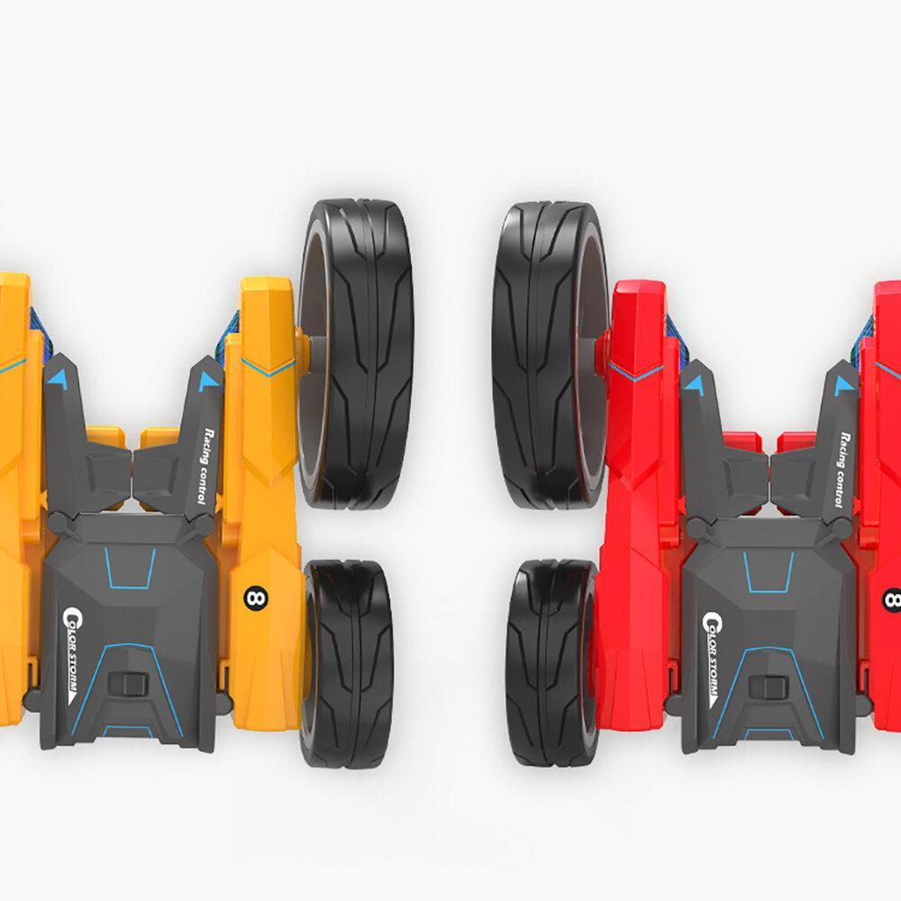 2.4G 4CH Stunt Drift RC Car Deformation Rock Crawler Roll Car 360 Degree Flip For Kids Robot Toys