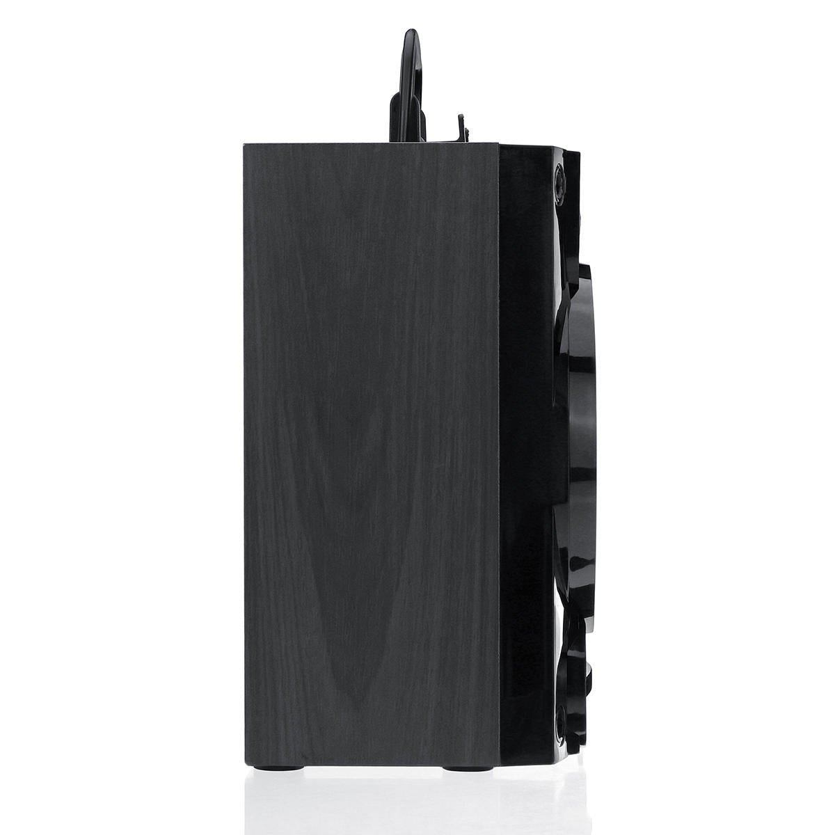 Portable Bluetooth Subwoofer Speaker TF Card U Disk Music Player FM Radio Microphone for Meeting Dance Party Lecture