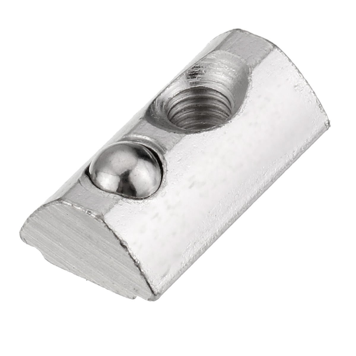 50pcs 40 Series T Slot Elastic Nut Round Roll Spring Nut for 40 Series Aluminum Profile