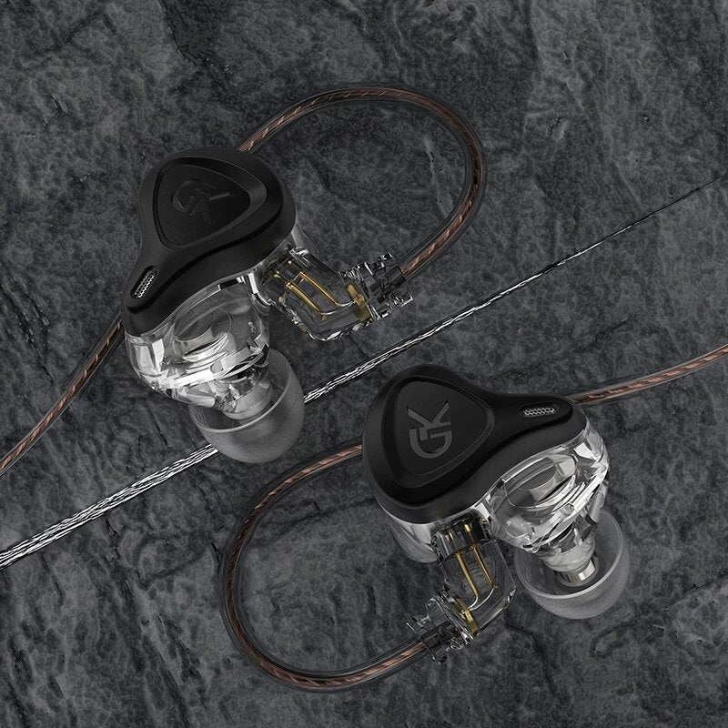 Metal In-Ear Headphones Hi-Fi Bass Music Earbud Headset Noise Cancelling Sport Monitor Earphones for G1 EDX ZST ZEX MT1 ZSN DQ6