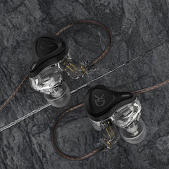 Metal In-Ear Headphones Hi-Fi Bass Music Earbud Headset Noise Cancelling Sport Monitor Earphones for G1 EDX ZST ZEX MT1 ZSN DQ6