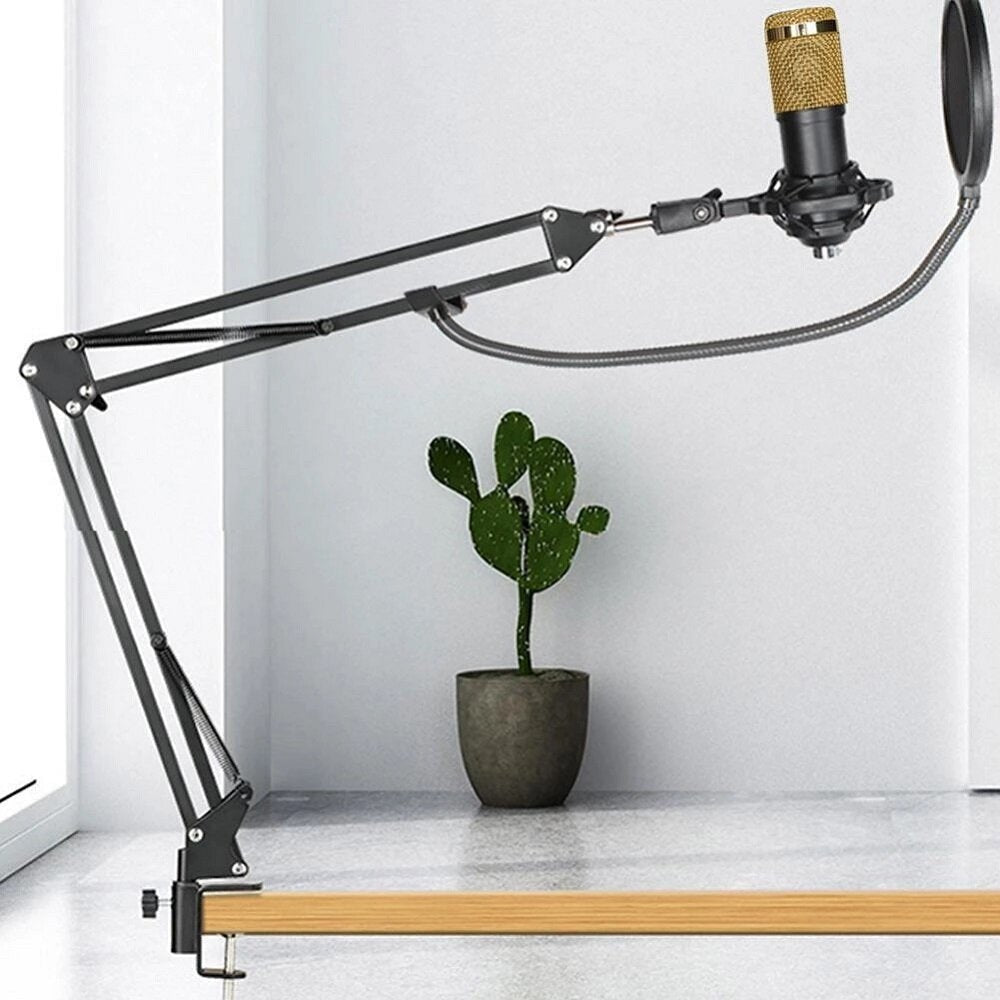 Live Microphone Sound Card Bracket Set Anchor Link Tripod Stand Fantoomvoeding Equipment