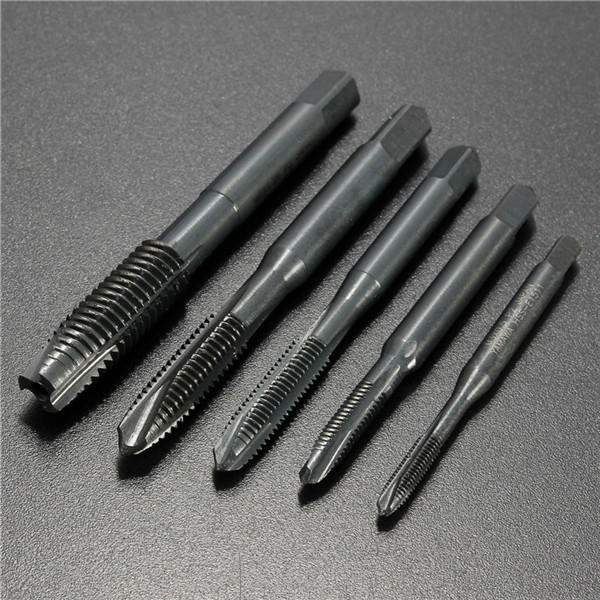 M3/M4/M5/M6/M8 HSS Nitride Coated Metric Spiral Hand Thread Screw Tap