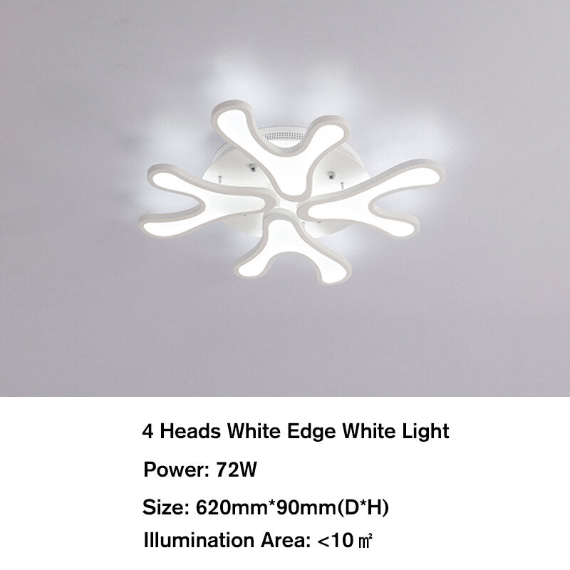 LED Modern Ceiling Light For Living Dining Room Bedroom Deer Antler Chandelier
